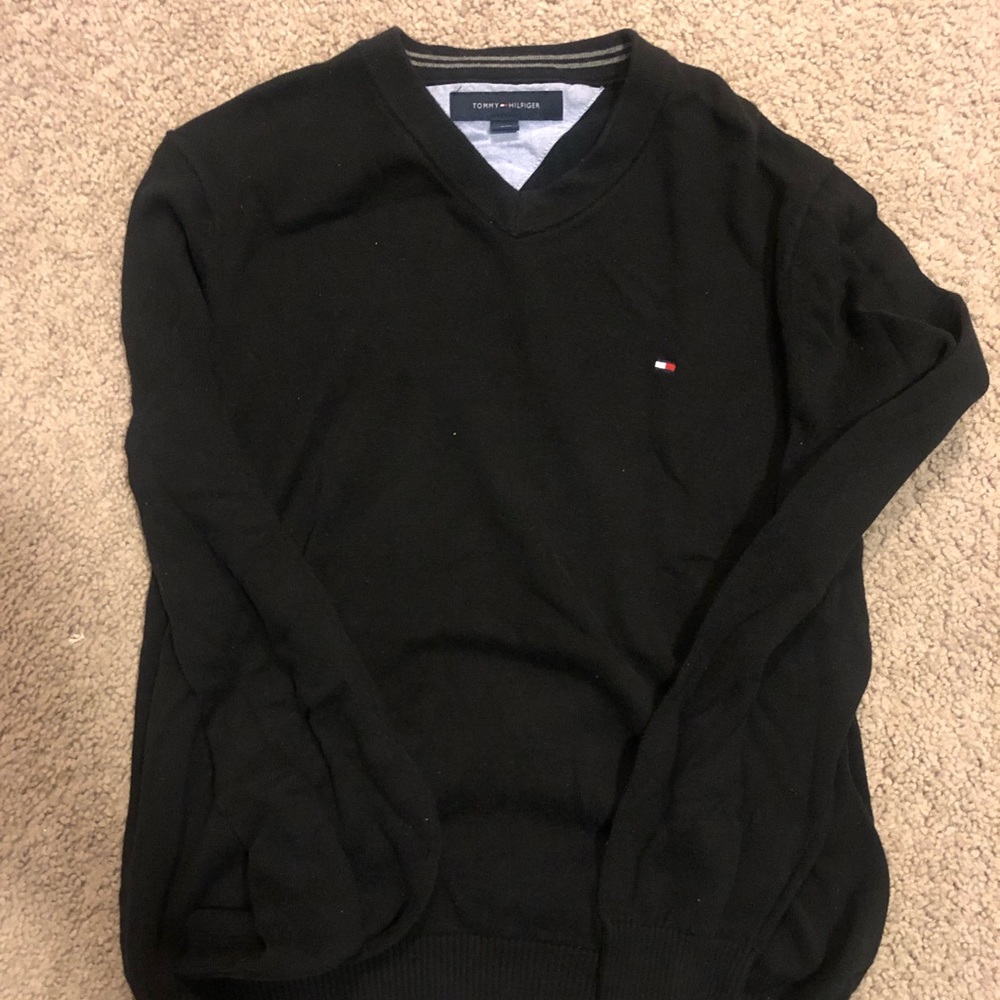Tommy Hilfiger v neck sweater.